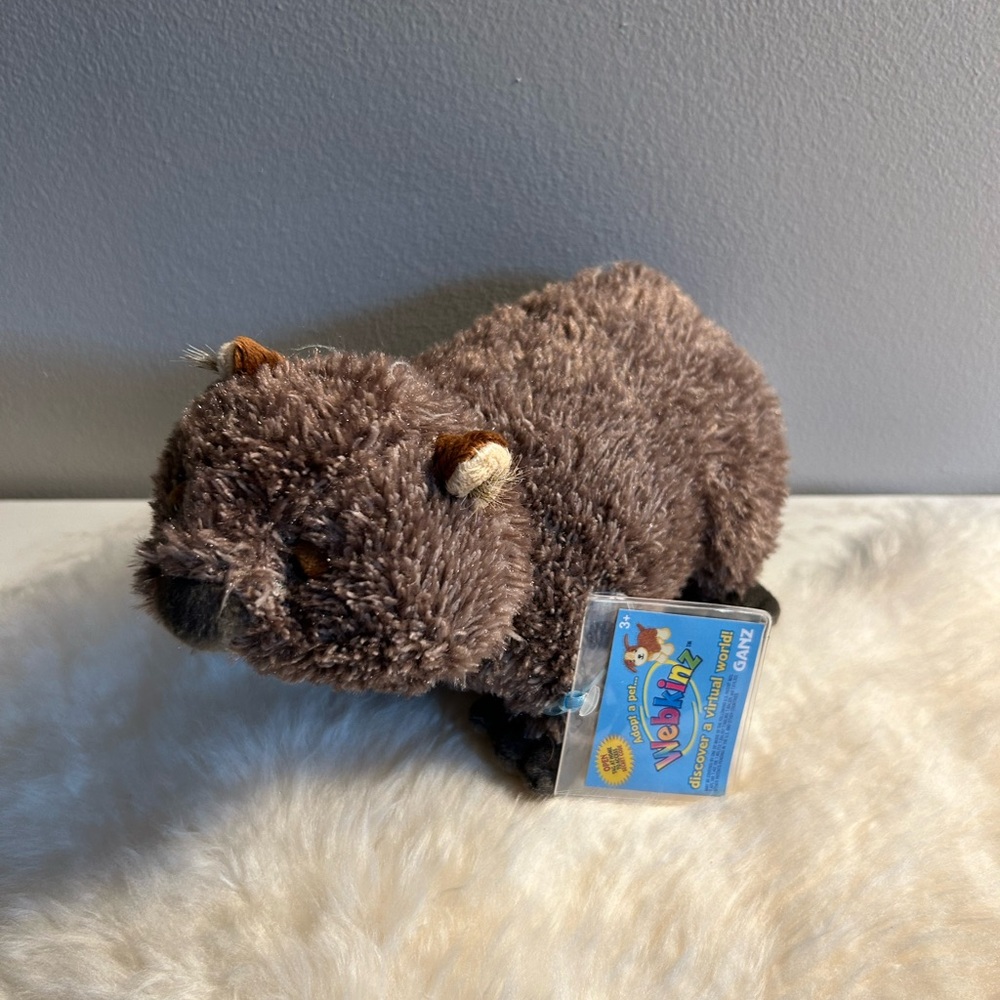 Ganz Webkinz NWT Wombat Plush